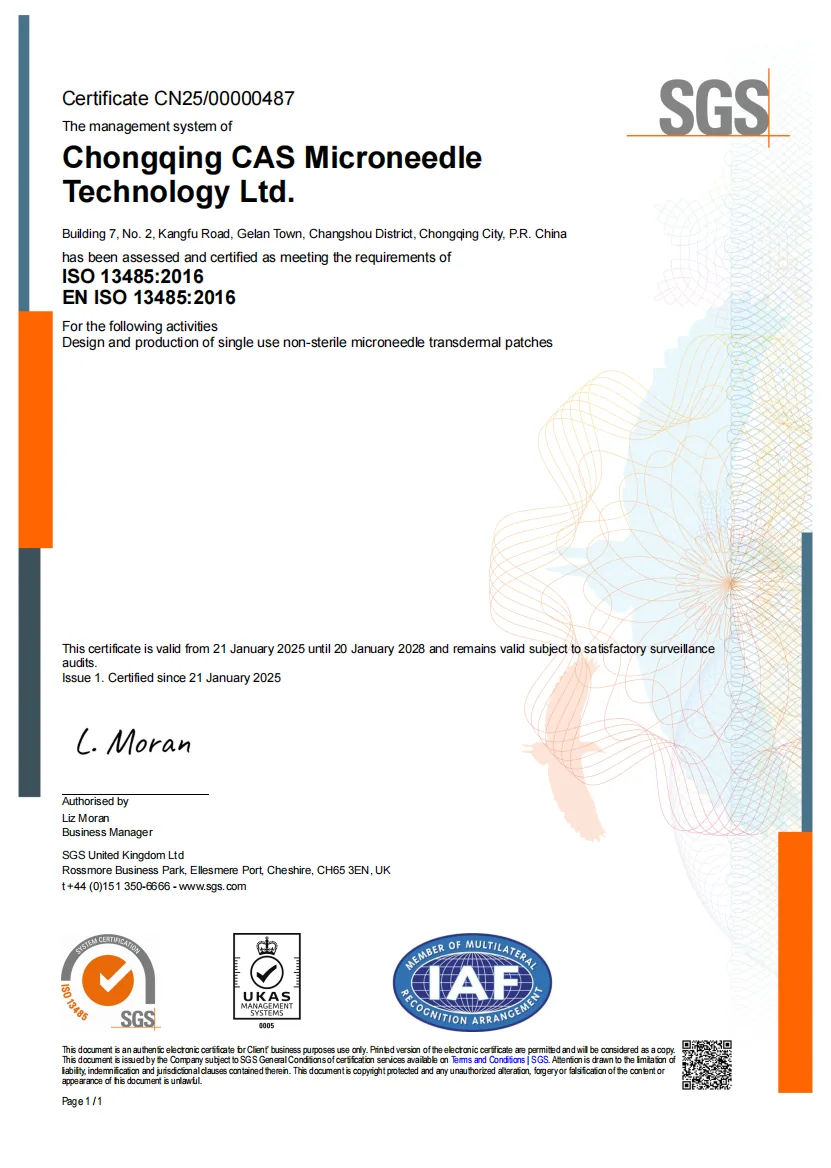ISO 13485 Medical Device Quality Management System Certification