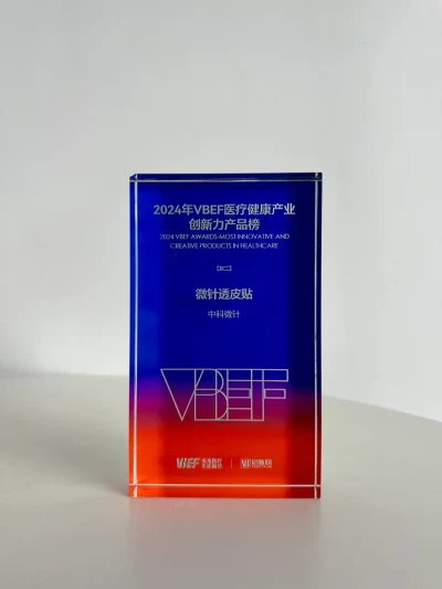 VBEF 创新力产品榜奖杯