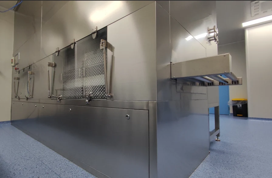 Process facilities in the controlled area of the Beijing integrated R&D base
