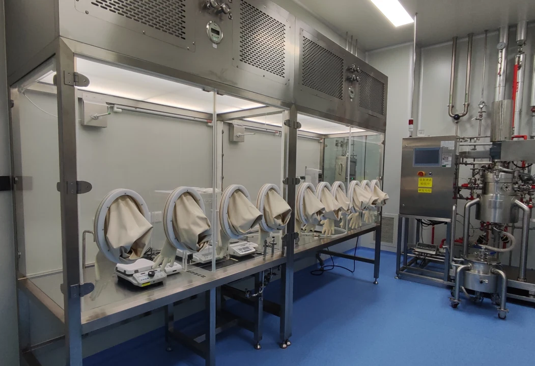 Controlled operating environment of the Beijing integrated R&D and pilot base
